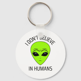 Llavero No creo en los humanos