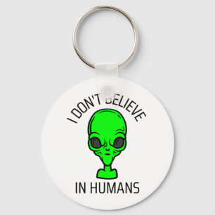 Llavero No creo en los humanos