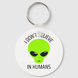 Llavero No creo en los humanos