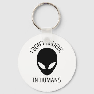 Llavero No creo en los humanos