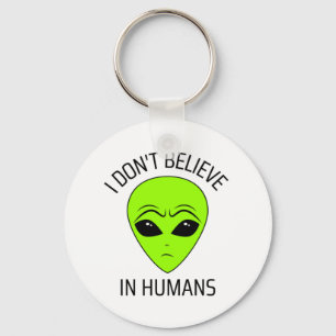 Llavero No creo en los humanos