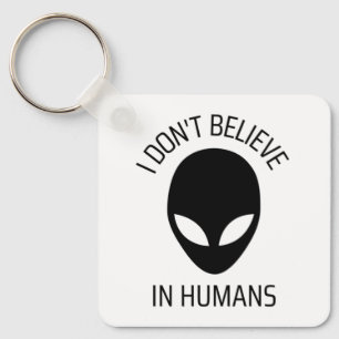Llavero No creo en los humanos