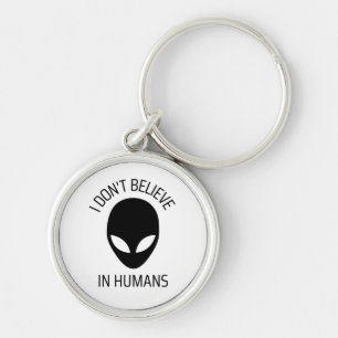 Llavero No creo en los humanos