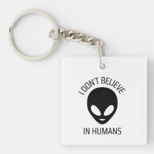 Llavero No creo en los humanos
