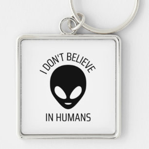 Llavero No creo en los humanos