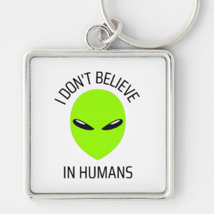 Llavero No creo en los humanos