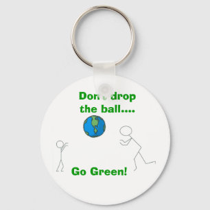 Llavero No dejes caer la pelota.¡Vamos Verde!
