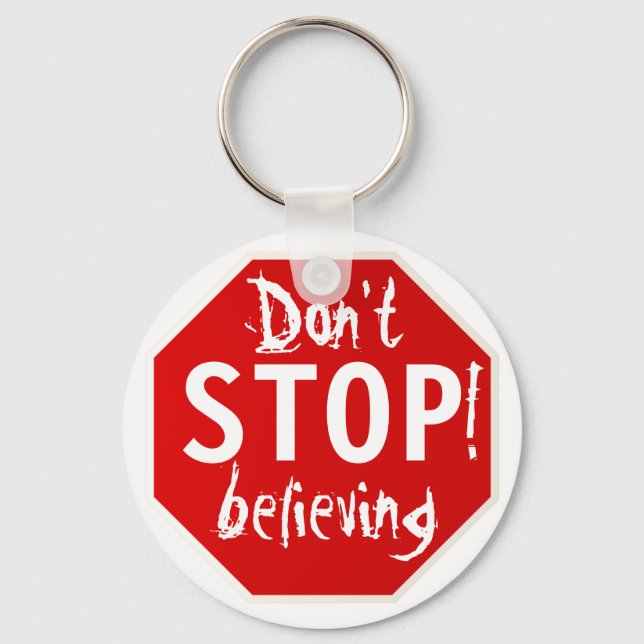 Llavero no DEJES de creer (Anverso)