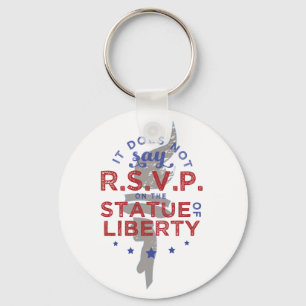 Llavero No Dice RSVP en la Estatua de la Libertad