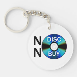 Llavero No Disco, No Comprar