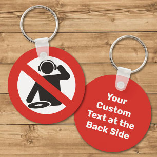 Llavero No DJ Zone Keychain