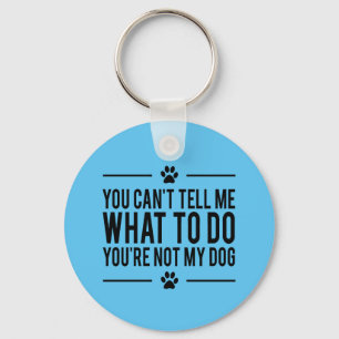 Llavero No eres mi trinitense divertido Keychain