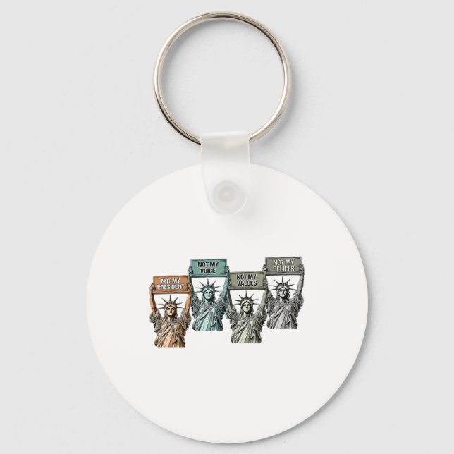 Llavero No es mi presidente, no mi voz, no mis valores, no (Anverso)