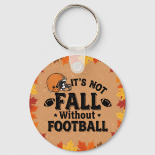 Llavero No es otoño sin fútbol, decoración de porche de ot