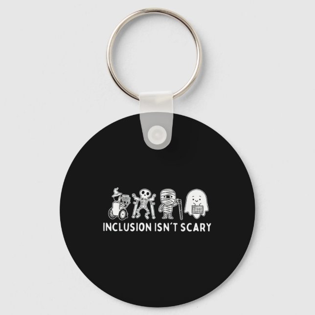 Llavero ¿No es tan atemorizante el profesor Skeleton Ghost (Anverso)