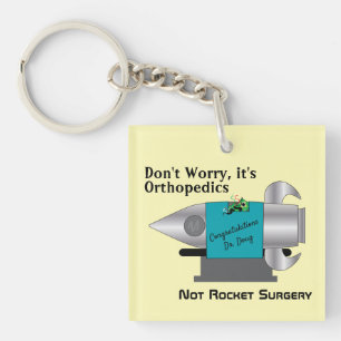 Llavero No es una cirugía de cohetes personalizada