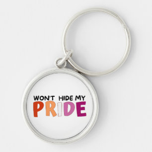 Llavero No esconderé mi orgullo de lesbiana