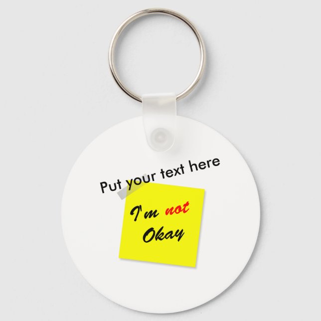 Llavero No está bien (Anverso)