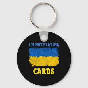 Llavero No estoy jugando cartas Zelensky palabras 2025 Apo