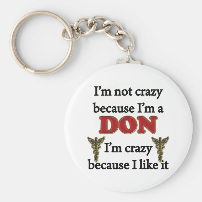 Llavero No estoy loco (Frente)