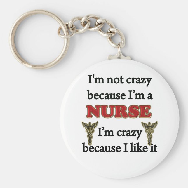 Llavero No estoy loco (Frente)