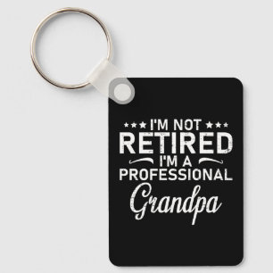 Llavero No estoy retirado, soy un abuelo profesional regal