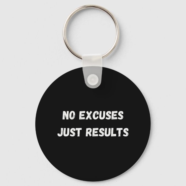 Llavero No Excuses  (Anverso)