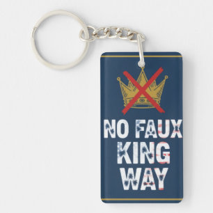 Llavero No Faux King Way