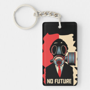 Llavero No Future Noir: El hombre de la máscara de gas