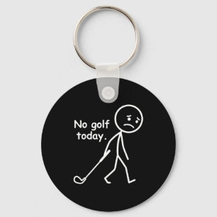 Llavero No Golf Hoy Divertido Golf Amante Golfista Para Ho