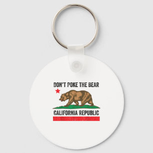 Llavero No golpeen a la república de Bear California