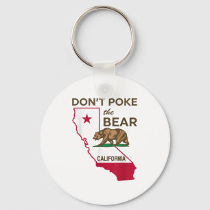 Llavero No golpeen a la república de Bear California