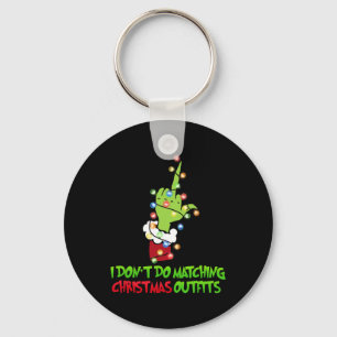 Llavero No Hago Outfits Navideños a Juego Navidad Familia