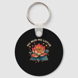 Llavero No hay barro ni Lotus Vintage referencia budista d