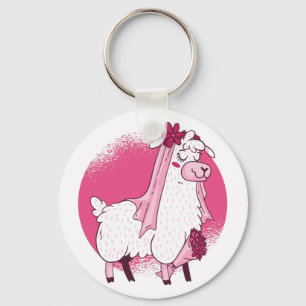 Llavero No hay ducha de Boda divertida Lama BRIDE