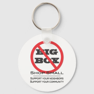 Llavero ¡No hay grandes almacenes de cajas!