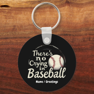 Llavero No Hay Lágrimas en el Béisbol Un Divertido Día de 