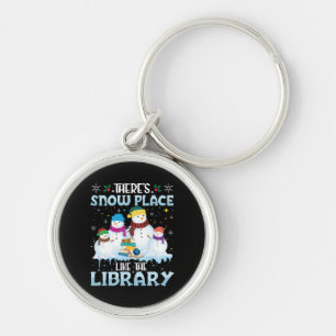 Llavero No hay lugar como la Navidad de la Biblioteca neva