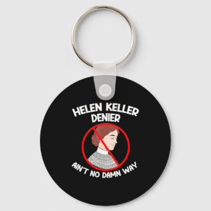 Llavero No Hay Manera Negación Chiste de Helen Keller, Hel