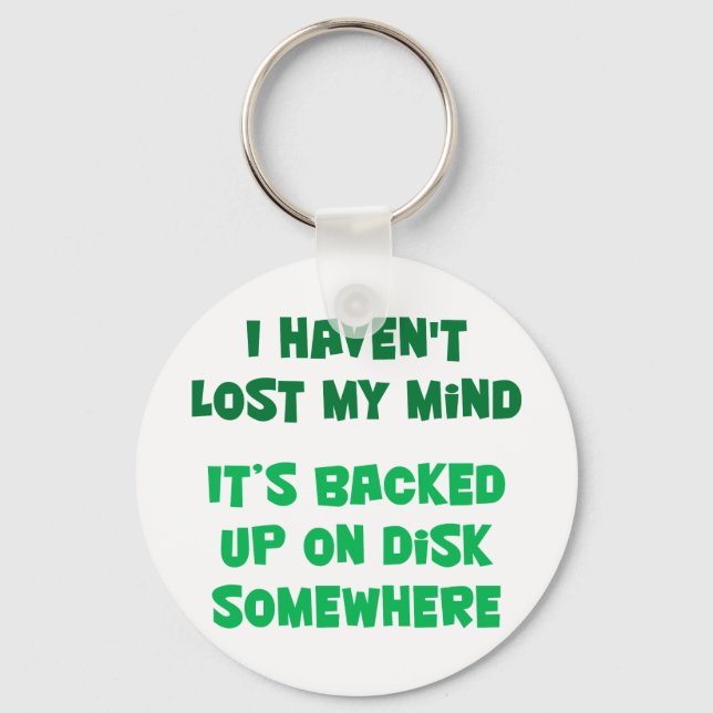 Llavero No he perdido la cabeza. (Anverso)