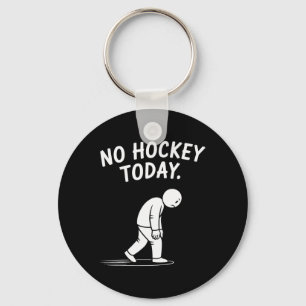 Llavero No Hockey Hoy Pegatina Funny Jugador de Hockey sob
