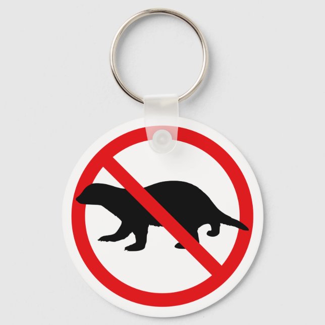 Llavero No Honey Badgers (Anverso)