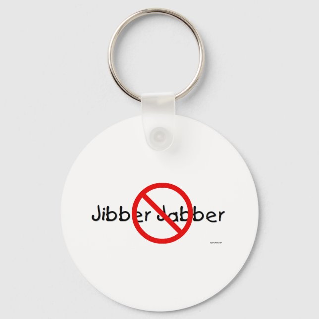 LLAVERO NO JIBBER JABBER (Anverso)