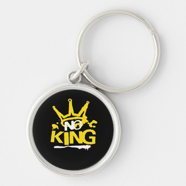 Llavero No King Minimal Clean (Frente)