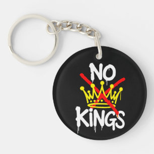 Llavero NO KINGS Camiseta Anti-Trump Pro-democracia