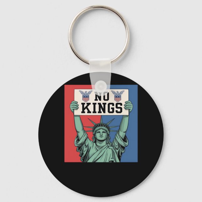 Llavero No Kings Classic Patriotic Style (Anverso)