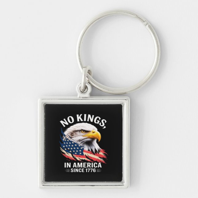 Llavero No Kings In America Classic Retro Graphic Design (Frente)