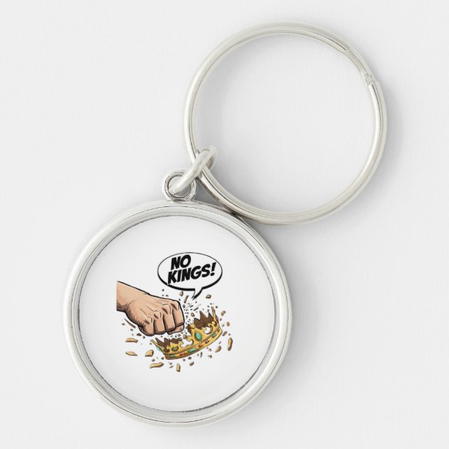 Llavero No Kings In America Creative Design (Frente)