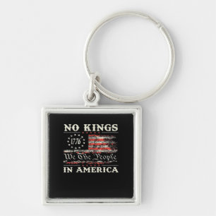 Llavero No Kings In America Estados Unidos Independencia C