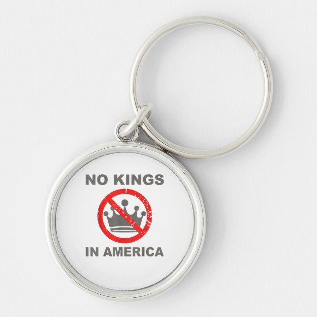 Llavero No Kings In America Patriotic Casual (Frente)